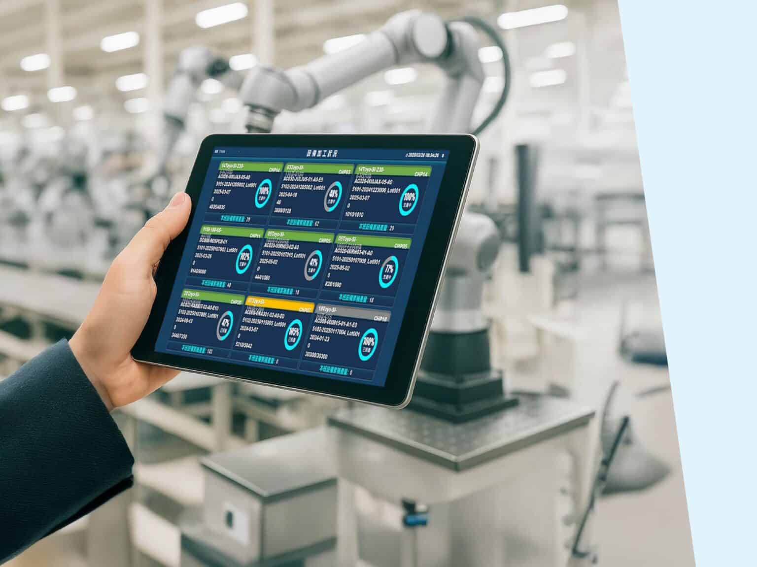 Smart factory production monitoring