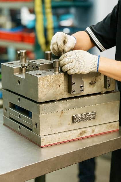 Mold tooling work